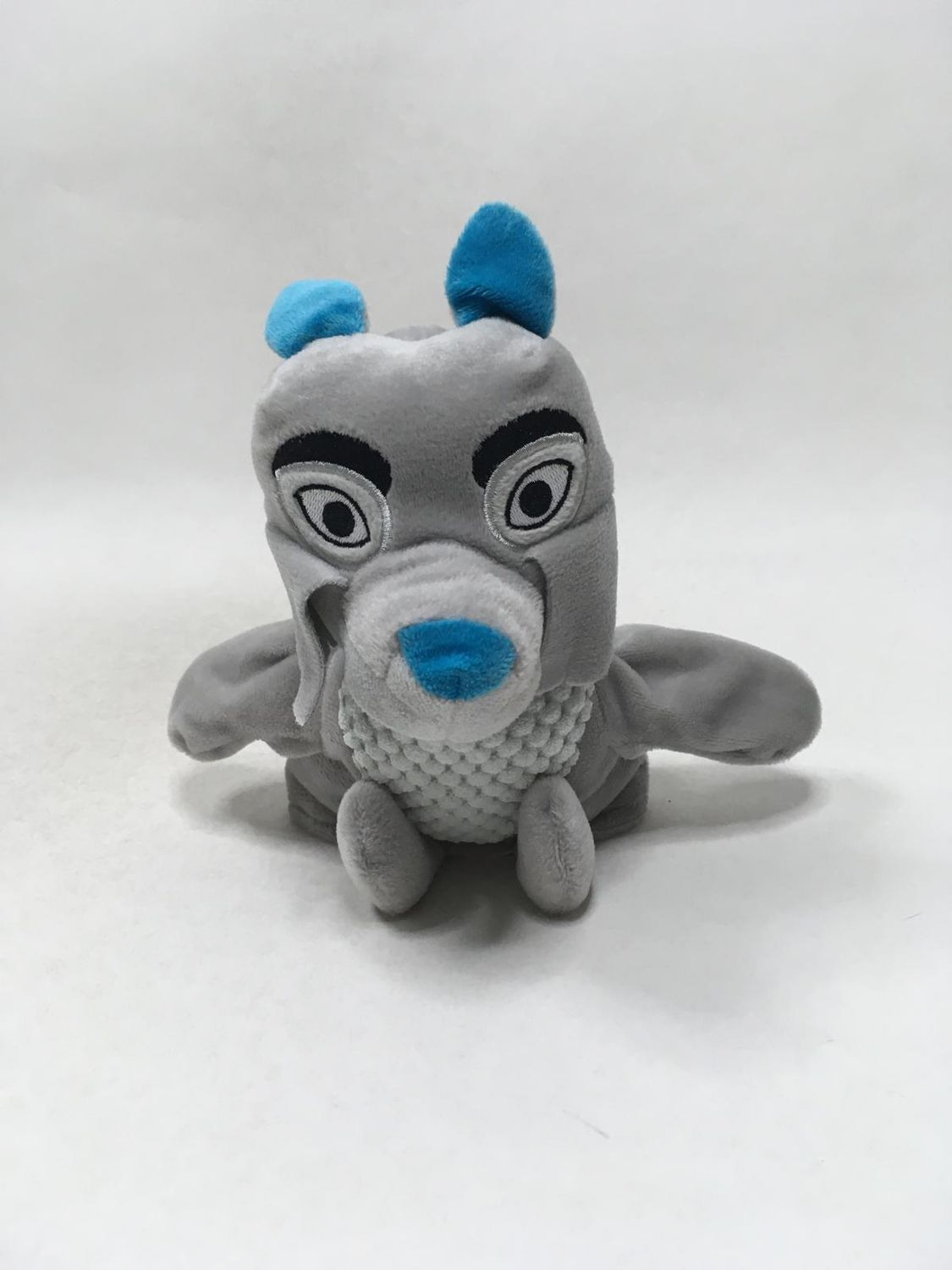 Wolf Bor der Wolf De Fabeltjeskrant Handpuppe Knuffel stehend 27 cm selten