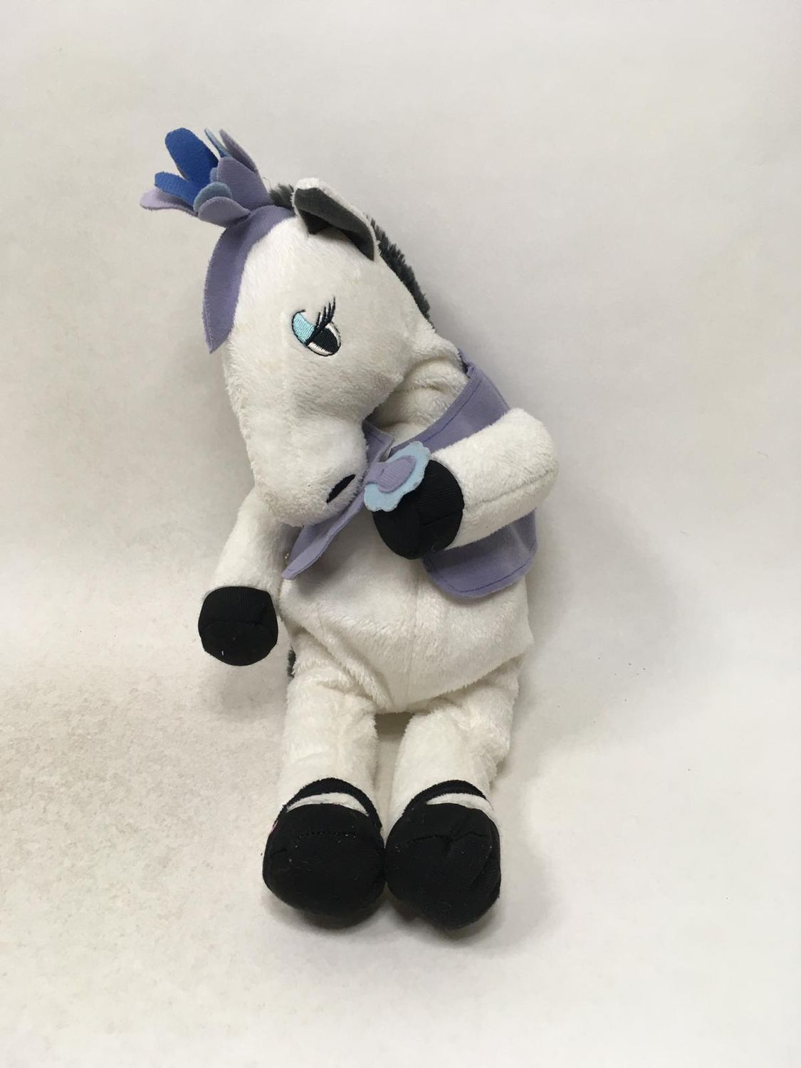 Pferd Knuffel stehend 45 cm selten