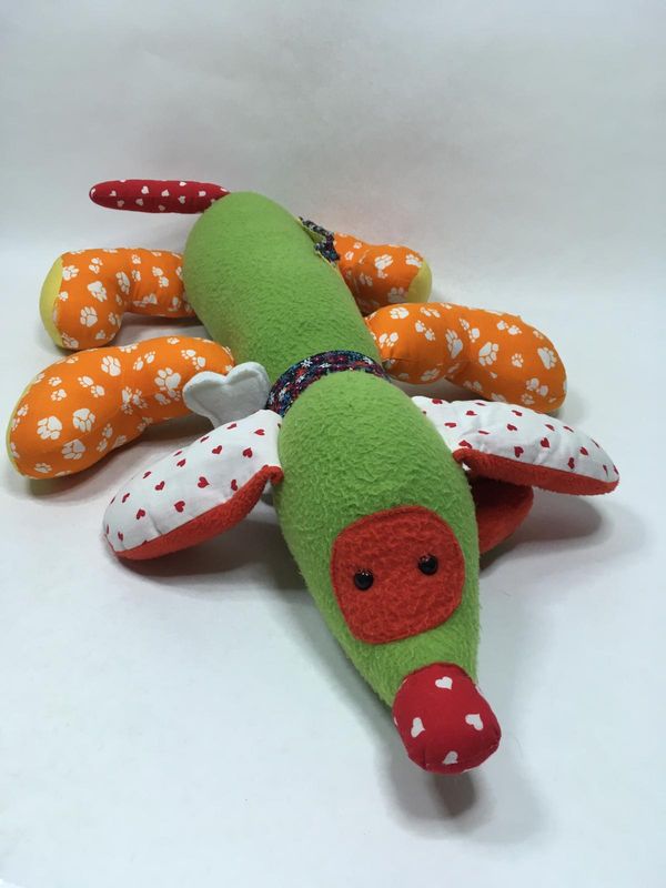 Hund XL Knuffel stehend 70 cm Sammlerstück