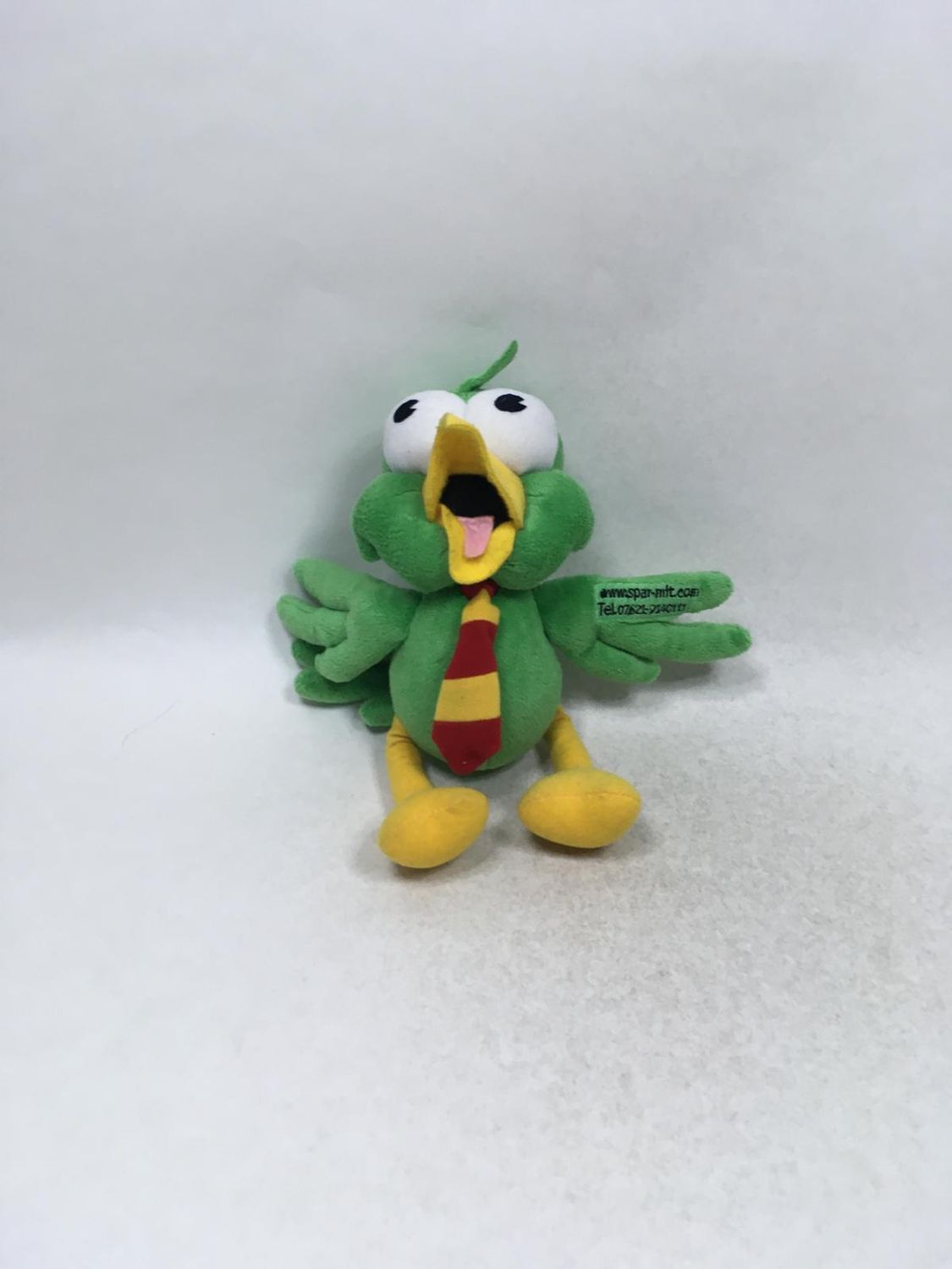 Vogel Greenfink Maskottchen Spar mit! Knuffel stehend 28 cm Sammlerstück