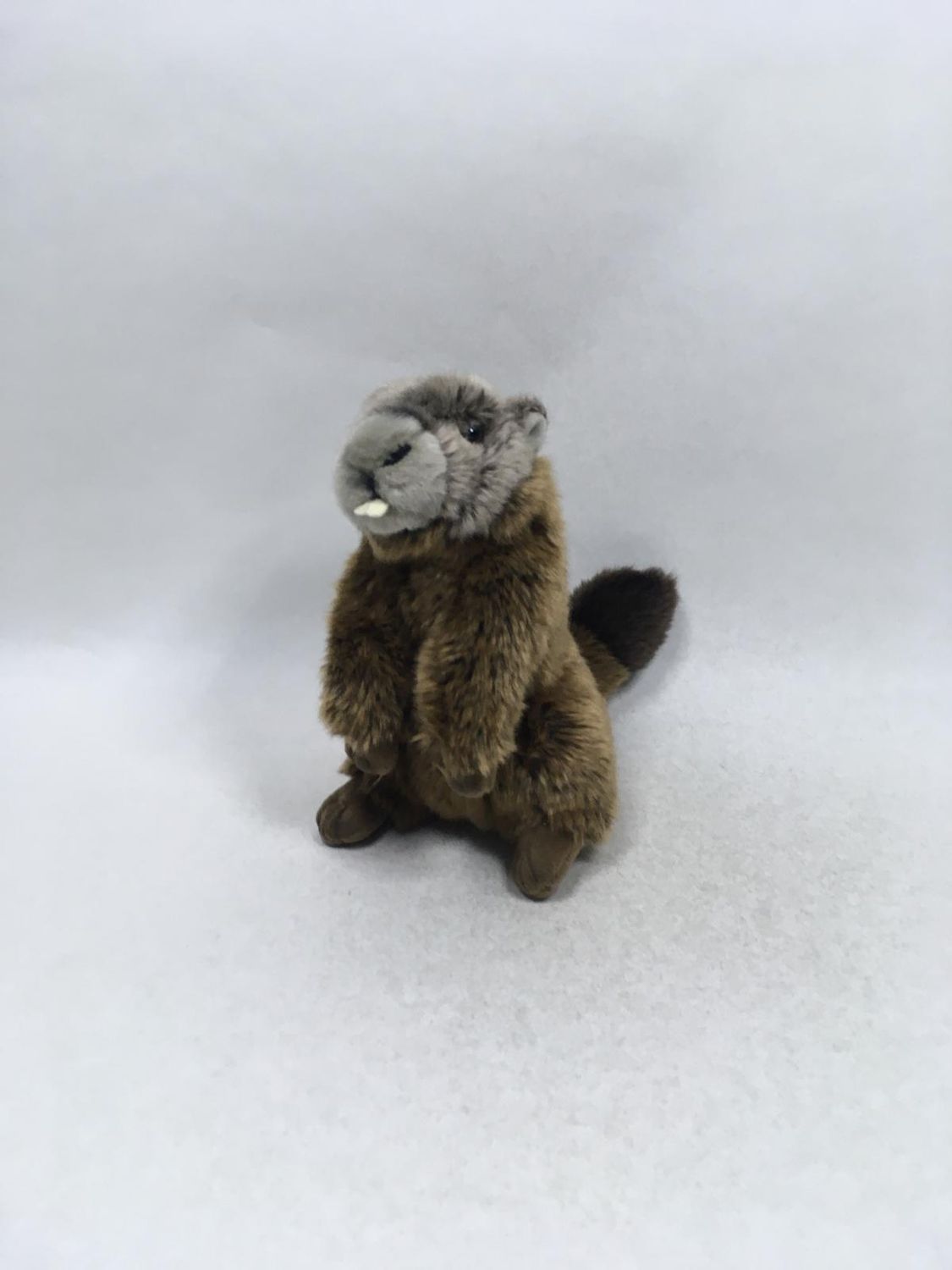 Murmeltier Knuffel stehend 25 cm selten