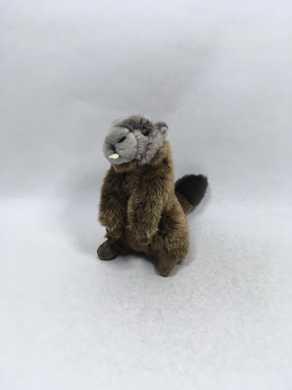 Murmeltier Knuffel stehend 25 cm selten