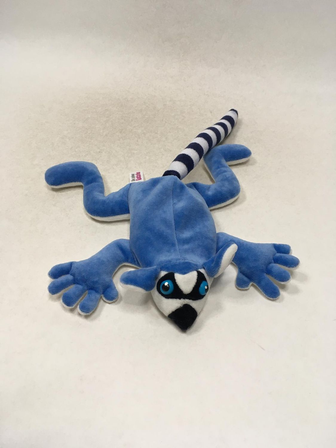 Perlsacktier Die scheue Kattarina liegend 35 cm Kult