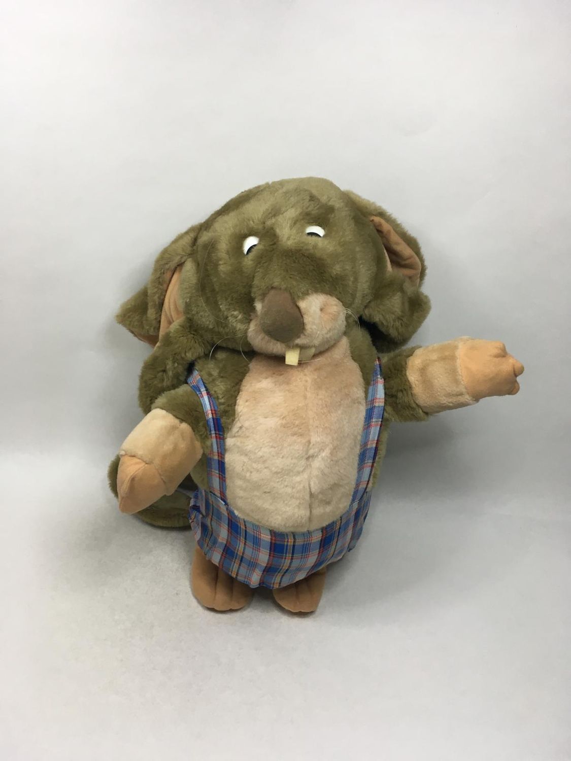 XXL Maus Knuffel stehend 55 cm 1,08 kg Vintage Rarität