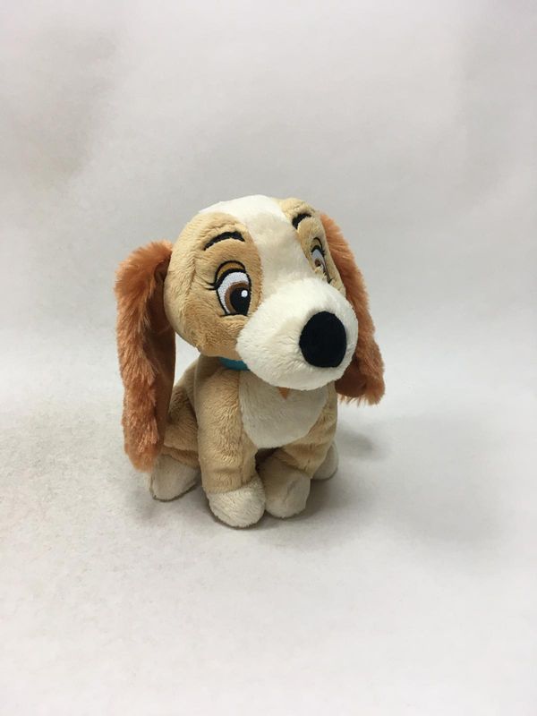 Disney Susi und Strolch Hund sitzend 25 cm Sammlerstück