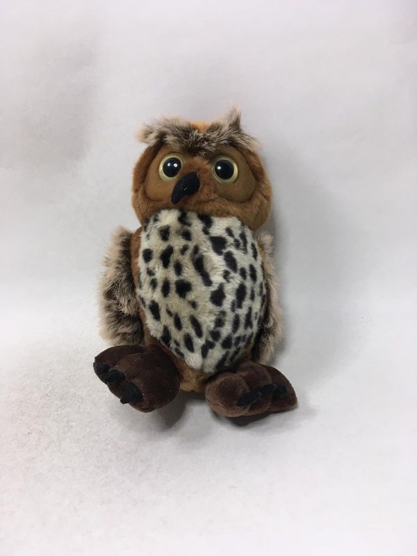 Eule Uni-Toys stehend 28 cm Sammlerstück