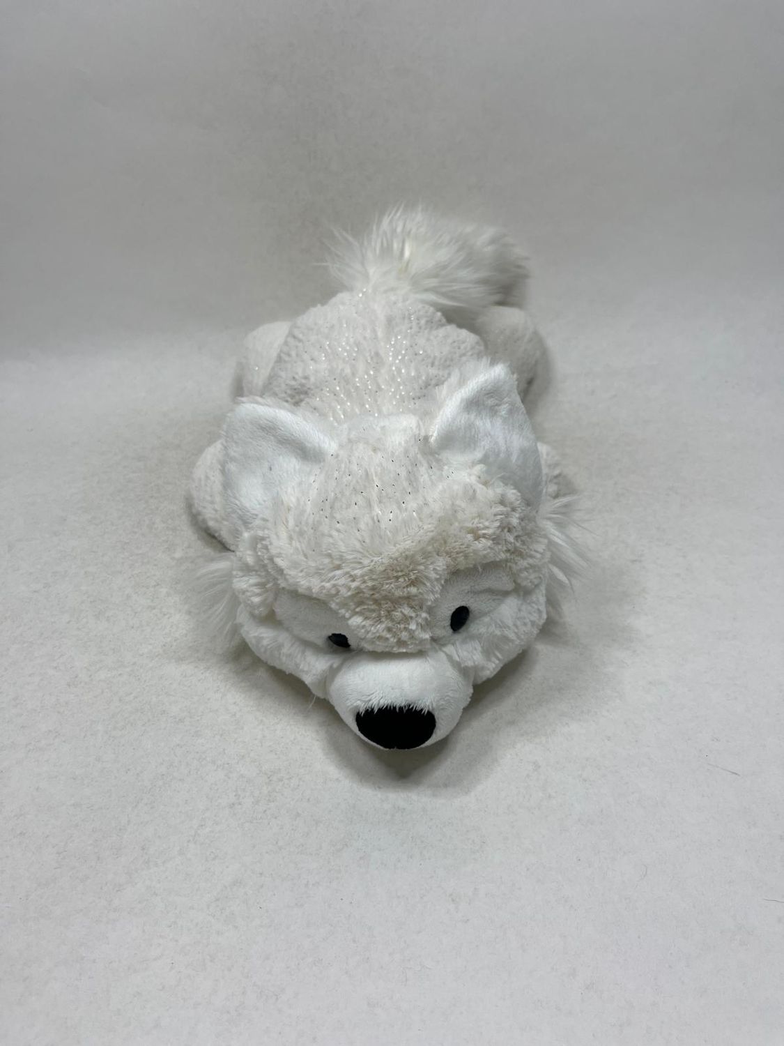 Nici Polarfuchs Vanja liegend 45 cm selten