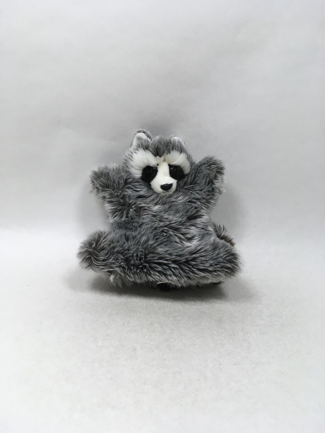Waschbär Handpuppe Wasi stehend 28 cm Sammlerstück