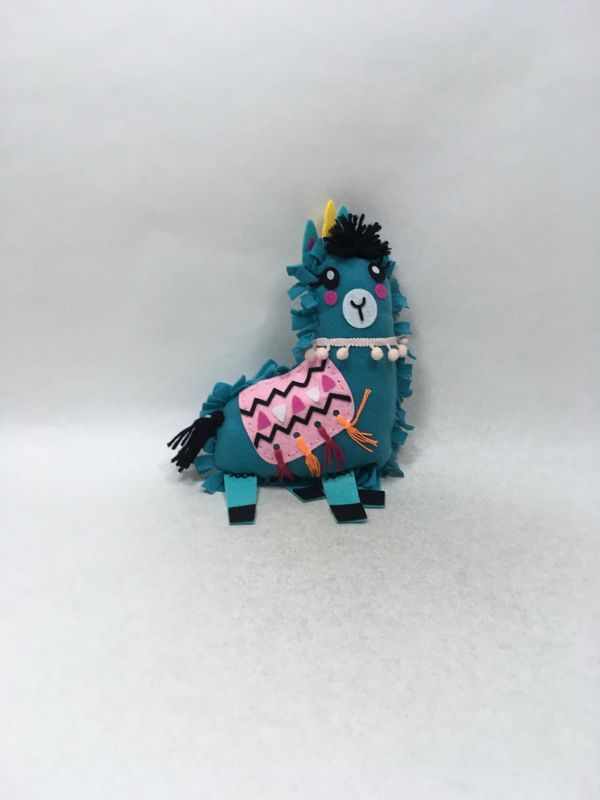 Lama Knuffel stehend 30 cm selten