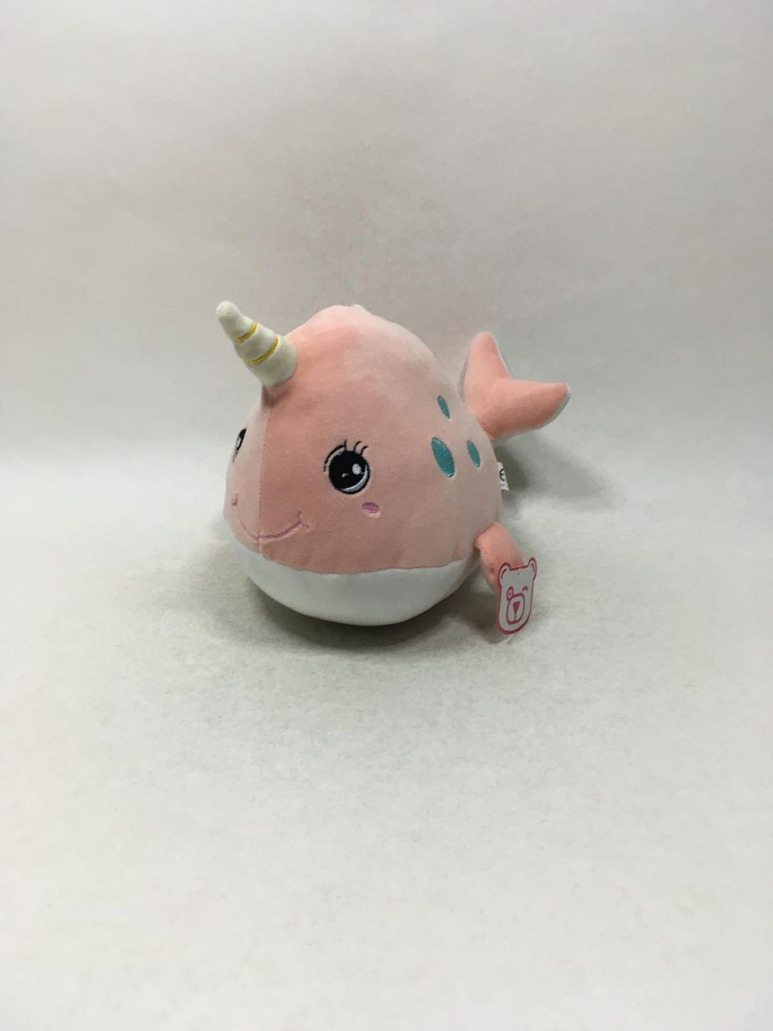 Wal Narwal Landahl liegend 33 cm Neuwertig mit Etikett