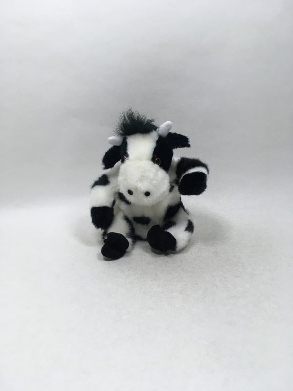 Kuh Knuffel sitzend 28 cm selten