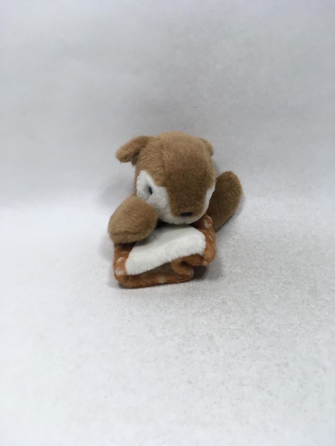 Reh Rehkitz Handpuppe DG Verlag stehend 27 cm Rarität