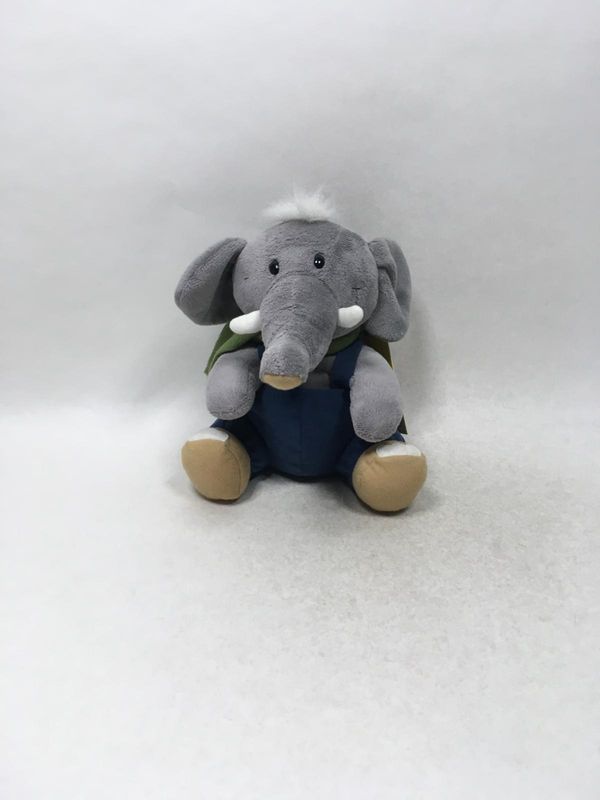 Elefant Handpuppe Toytime sitzend 25 cm Neuwertig mit Etikett