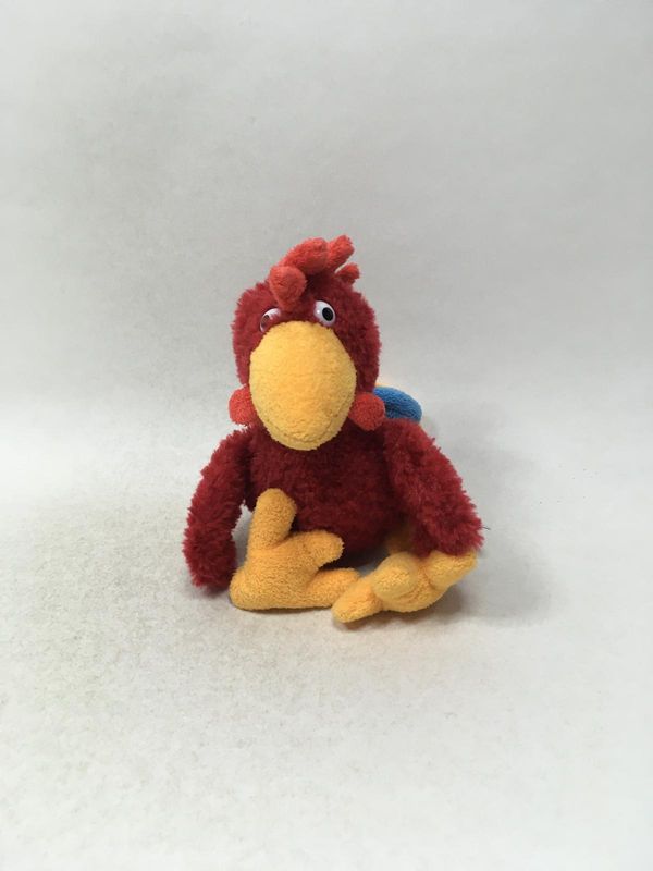 Huhn Hahn Sigikid "Zicke Zacke" stehend 27 cm selten