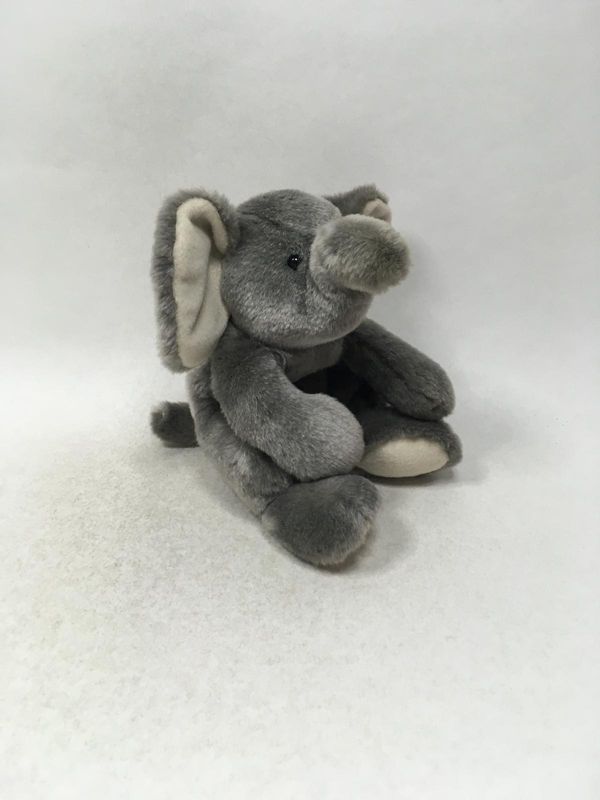 Elefant Uni-Toys liegend 33 cm selten