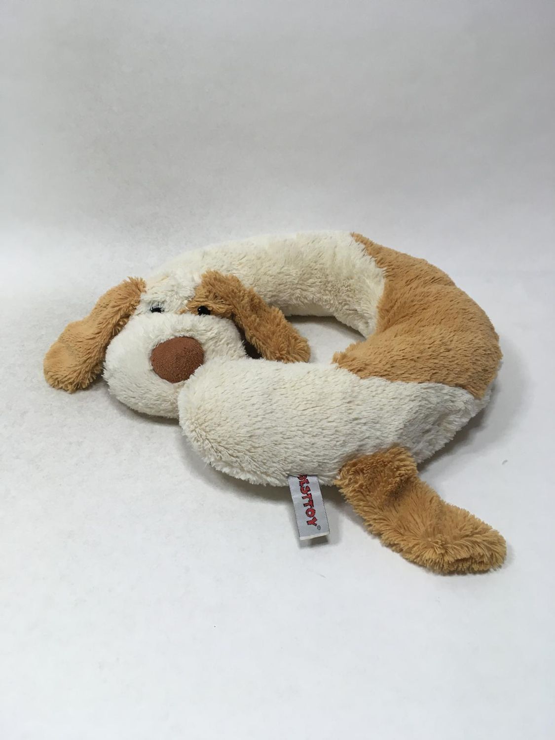 Deko Nackenkissen Hund Besttoy liegend 33*28 cm selten