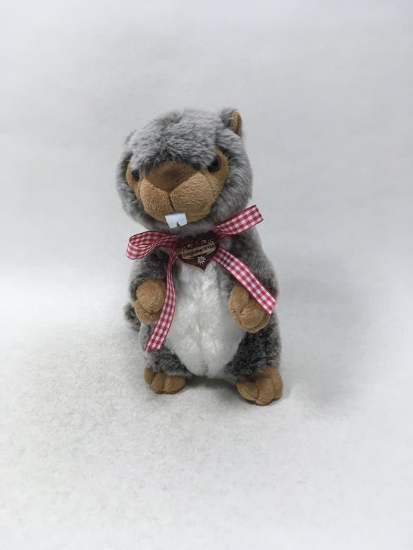 Murmeltier Mountain Memories stehend 28 cm selten