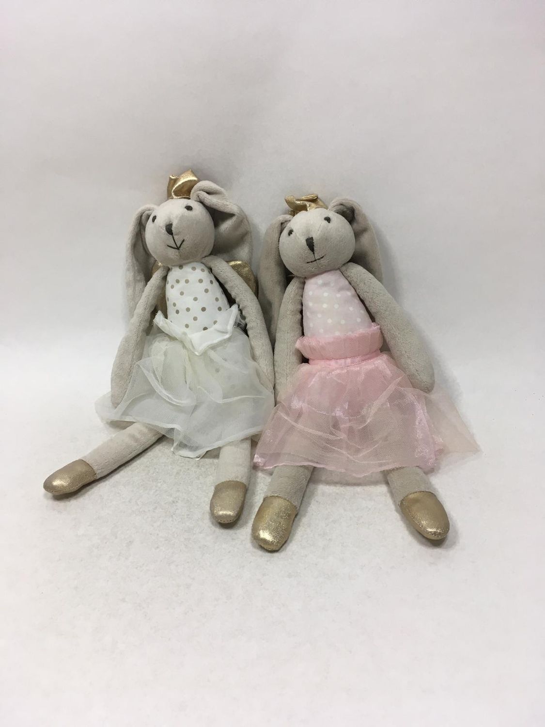 Hase Pärchen Modern Living stehend 40 cm Sammlerstück