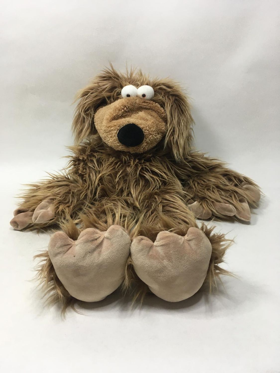 Hund Handpuppe Living Puppets "Wiwaldi" stehend 65 cm selten