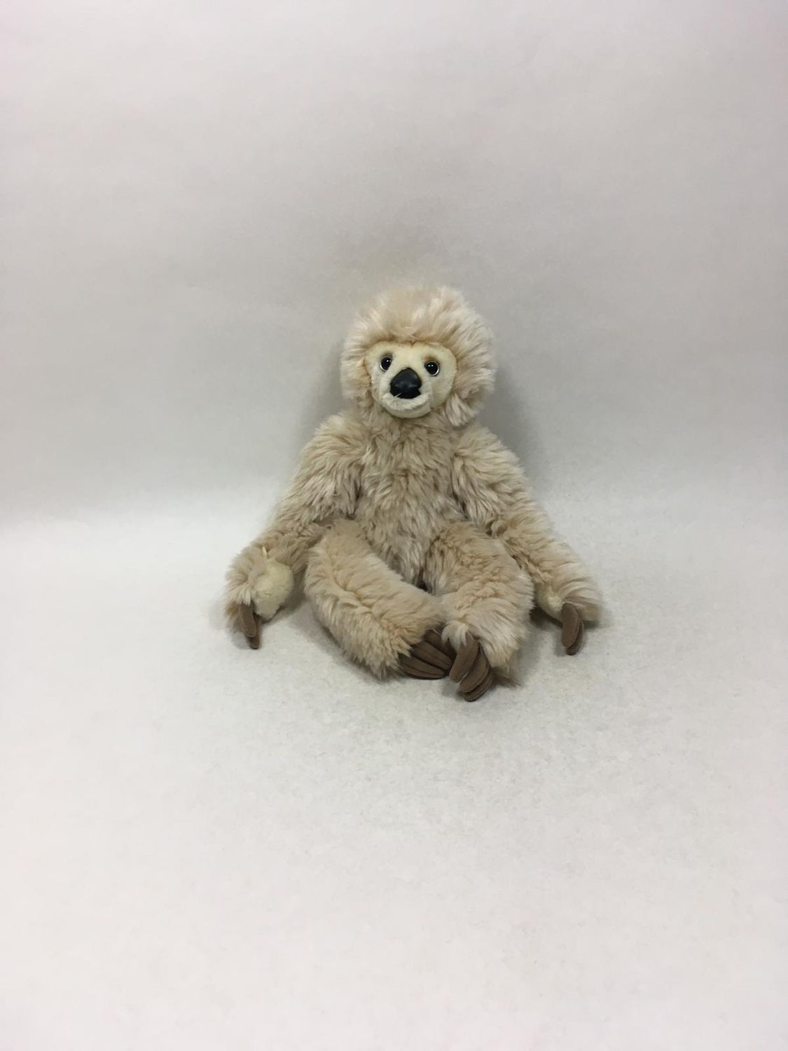 Steiff Baby Faultier Miguel 056291 mit Knopf und Fahne stehend 38 cm selten