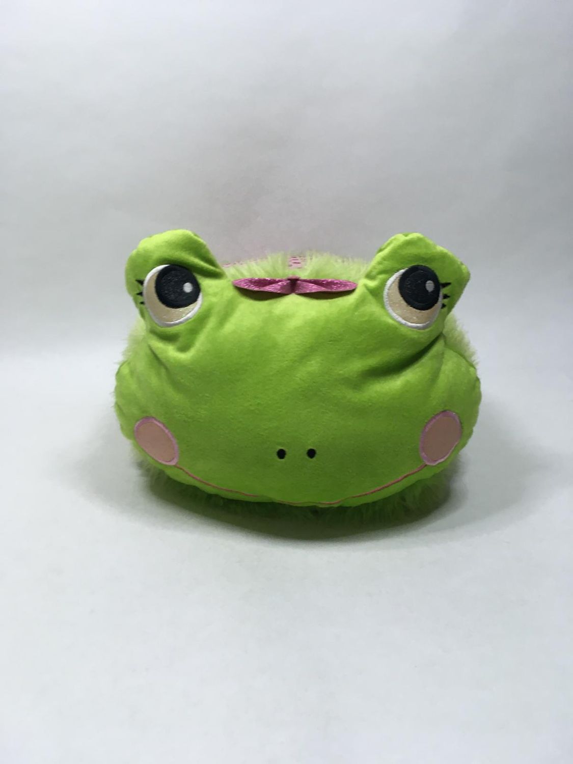 Frosch Knuffel liegend 45 cm sehr selten