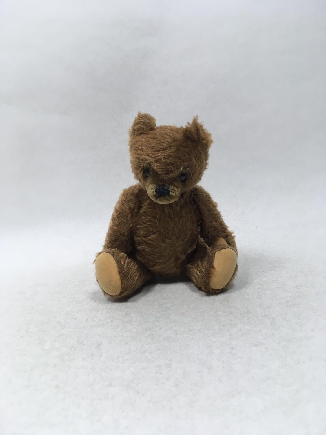 Steiff Teddy Maskenbär mit Knopf stehend 23 cm Vintage Sammlerstück