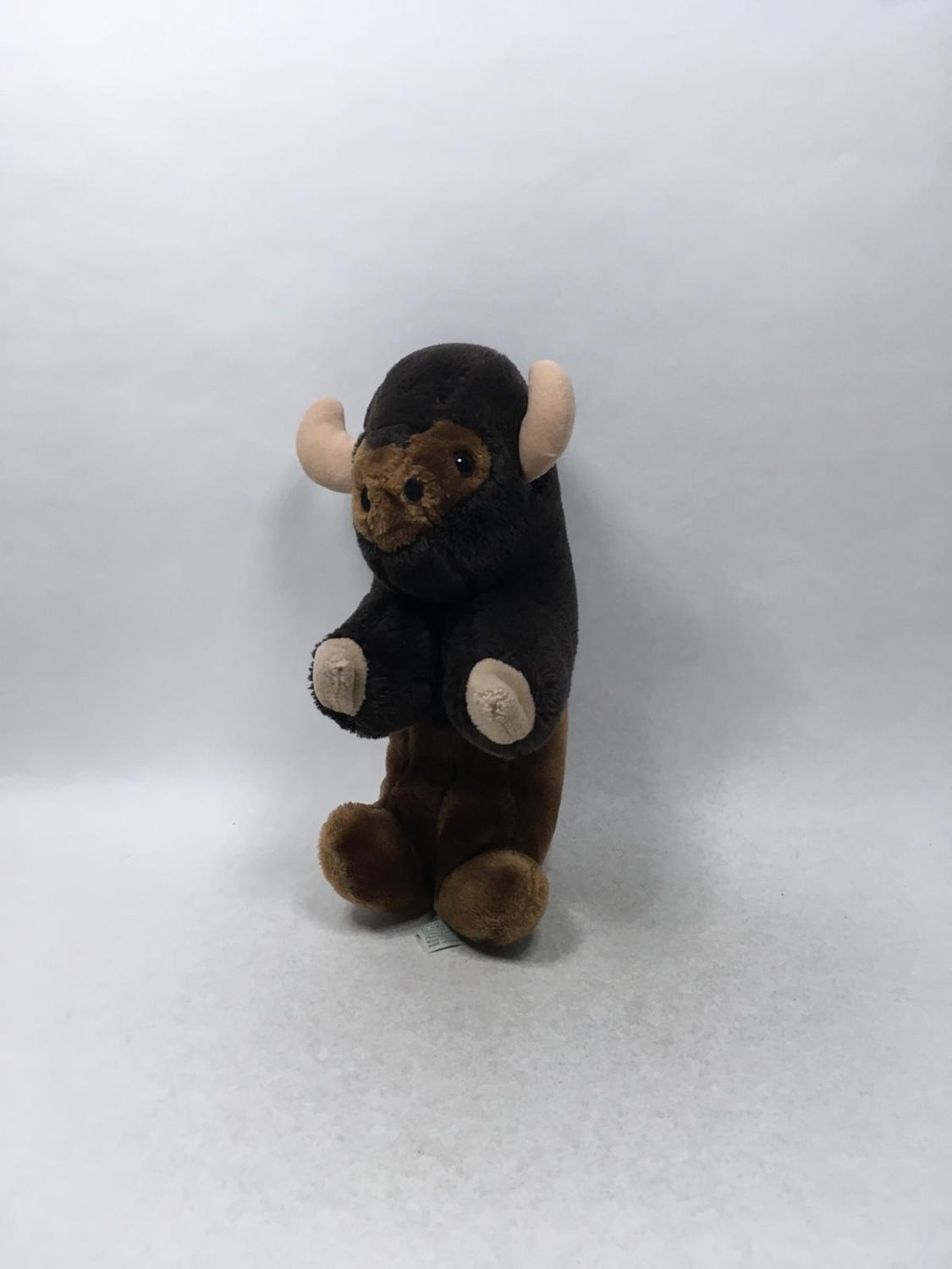 Büffel Kuh Stier Bison Soft Toys stehend 40 cm selten