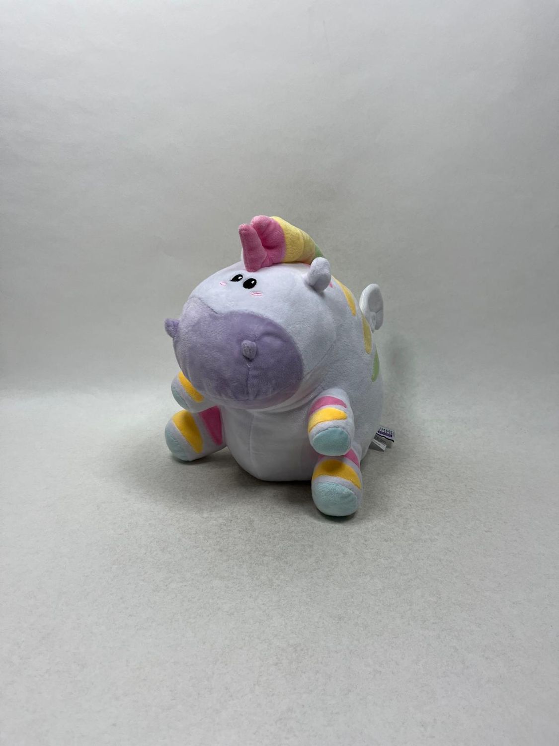 Zebra Pummeleinhorn "Zebrasus" sitzend 33 cm Sammlerstück