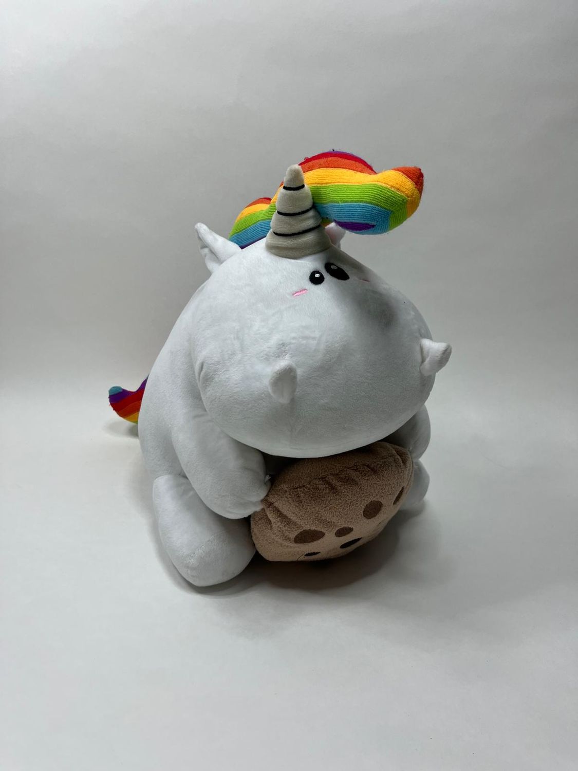 Einhorn Pummeleinhorn sitzend 45 cm Mega selten