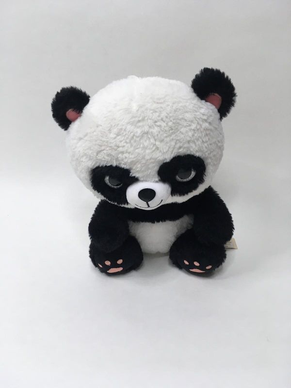 Panda Morgenroth sitzend 28 cm selten