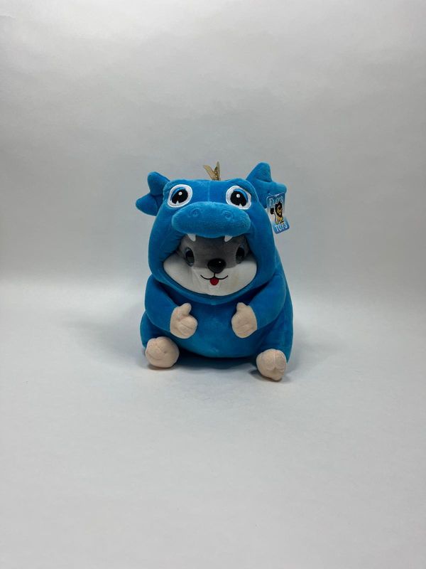 Hamster im Dinokostüm Flo's Toys stehend 30 cm selten