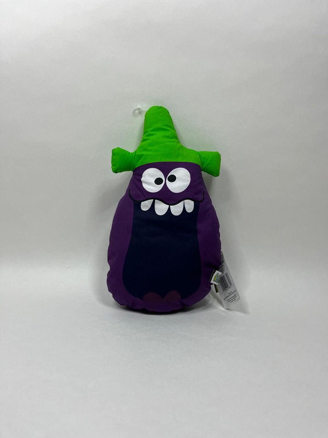 Deko Kissen Traube Funny Face stehend 38*20 cm Rarität Neuwertig mit Etikett