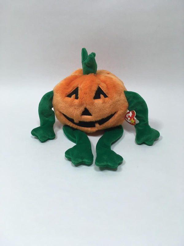 TY Kürbis stehend 35 cm selten mit Etikett