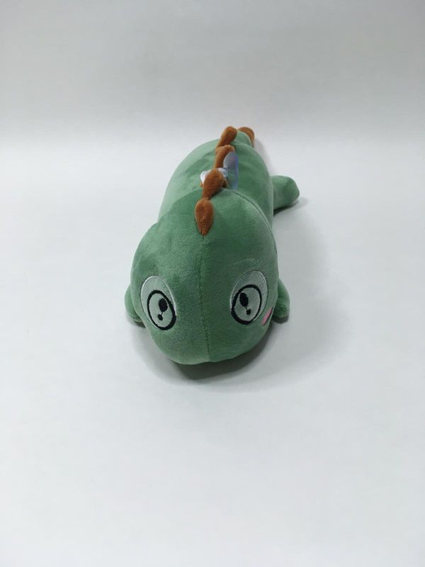 Salamander Chamäleon Eidechse Knuffel liegend 38 cm selten