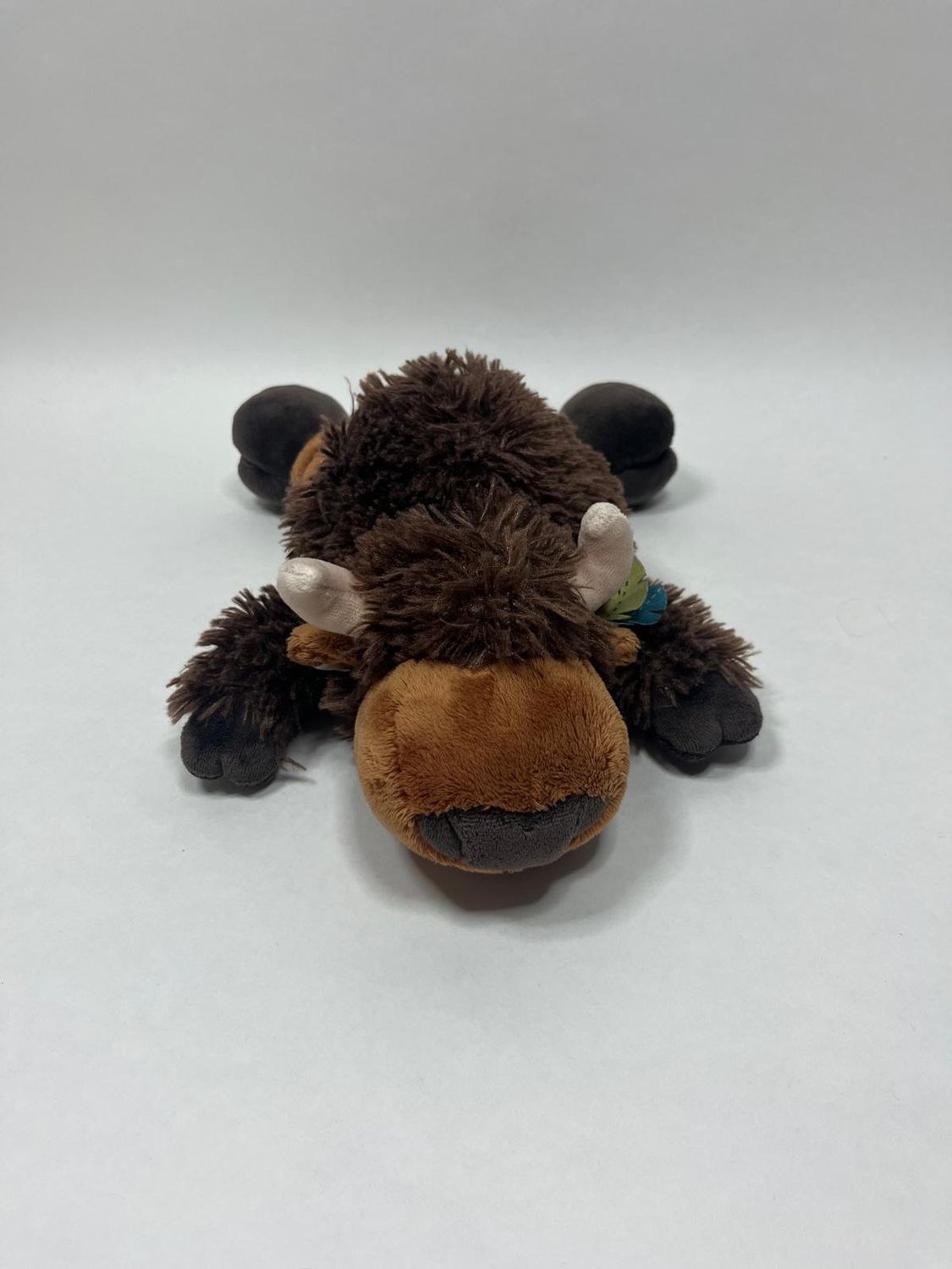 Nici Büffel Bison liegend 35 cm selten