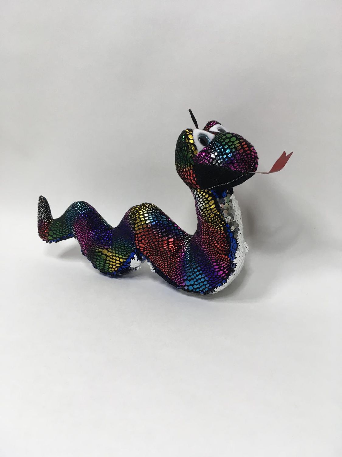 Schlange Knuffel liegend 35 cm Rarität