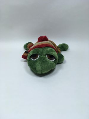 Schildkröte Russ liegend 40 cm Sammlerstück