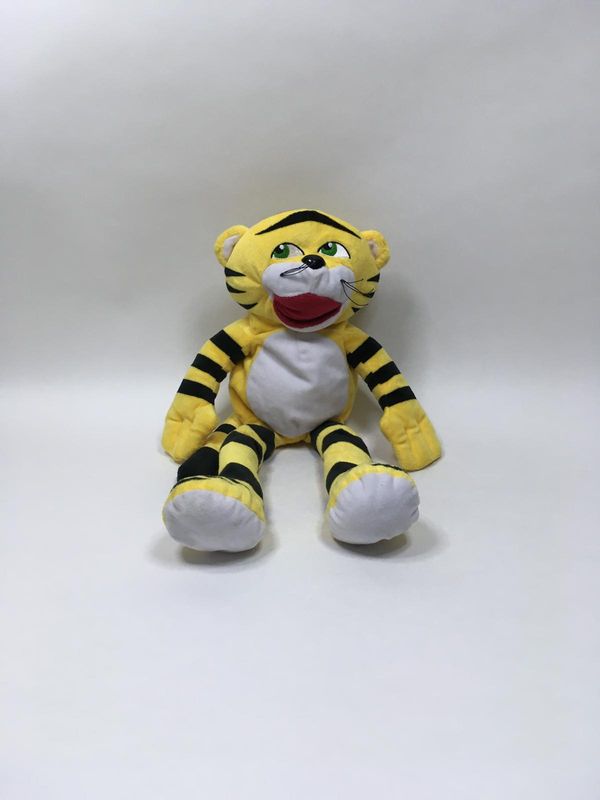 Tiger Handpuppe Knuffel stehend 48 cm sehr selten Tiger Handpuppe Knuffel stehend 48 cm sehr selten