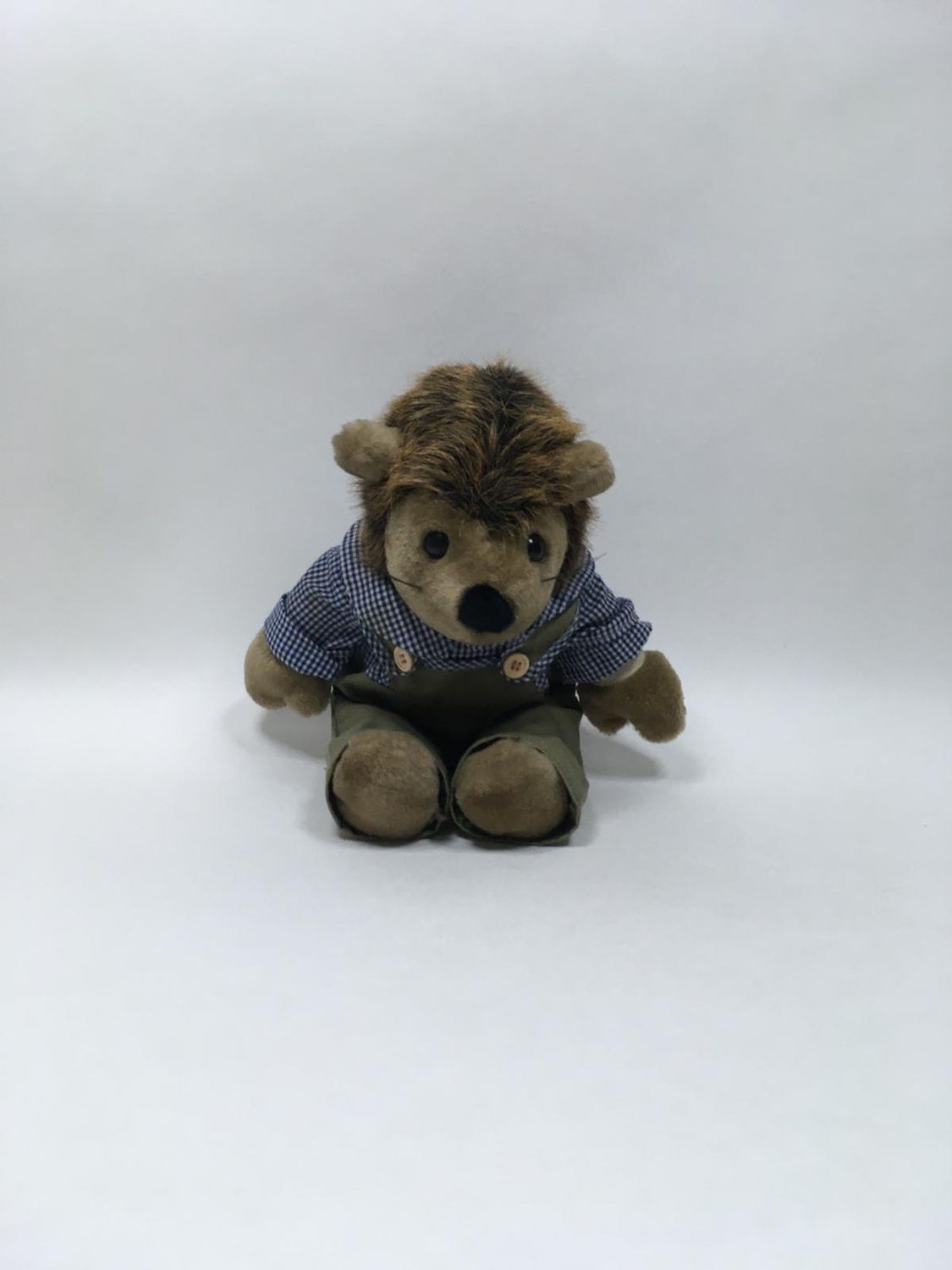 Igel Knuffel stehend 33 cm selten