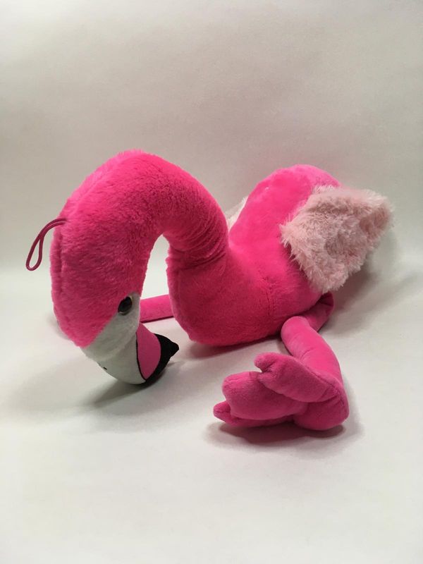 XXL Flamingo Knuffel stehend 78 cm 0,365 kg selten