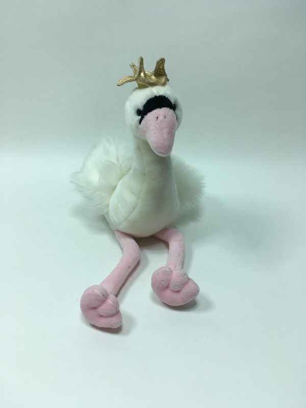 Schwan Teddy Hermann stehend 43 cm Sammlerstück