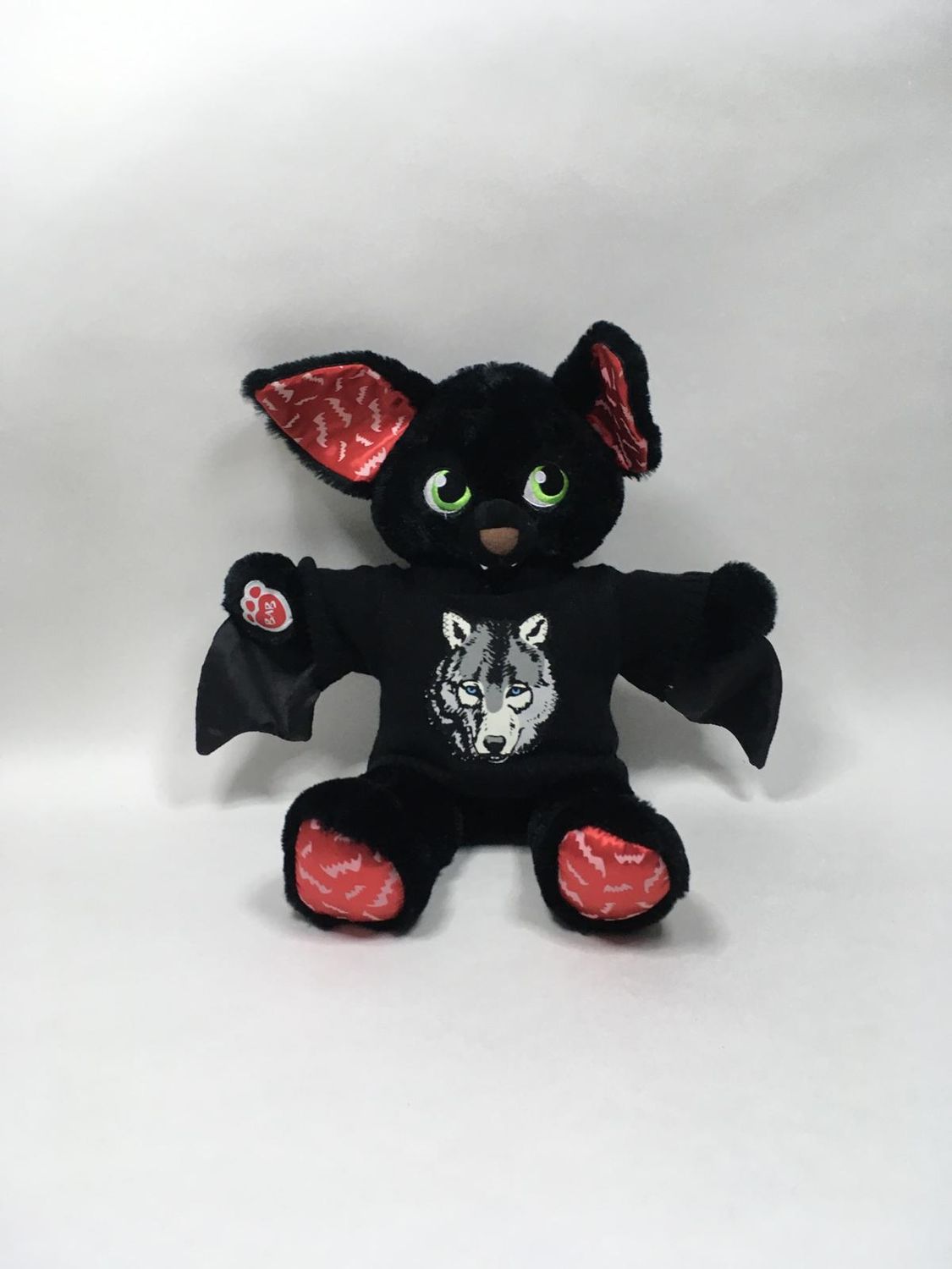 Fledermaus Build a Bear leuchtet im Dunkeln stehend 40 cm Mega Sammlerstück