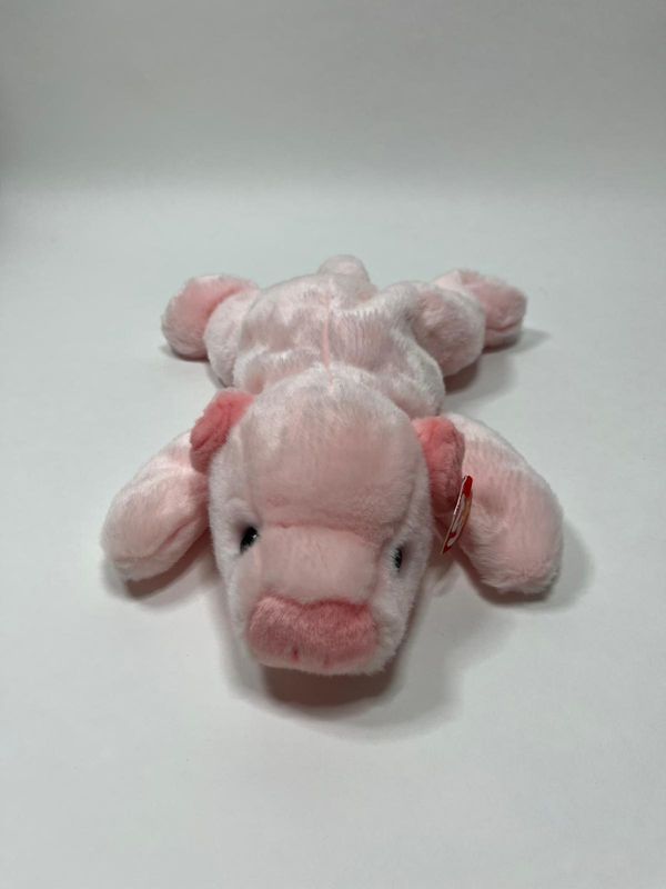 TY Schwein liegend 40 cm Neuwertig mit Etikett