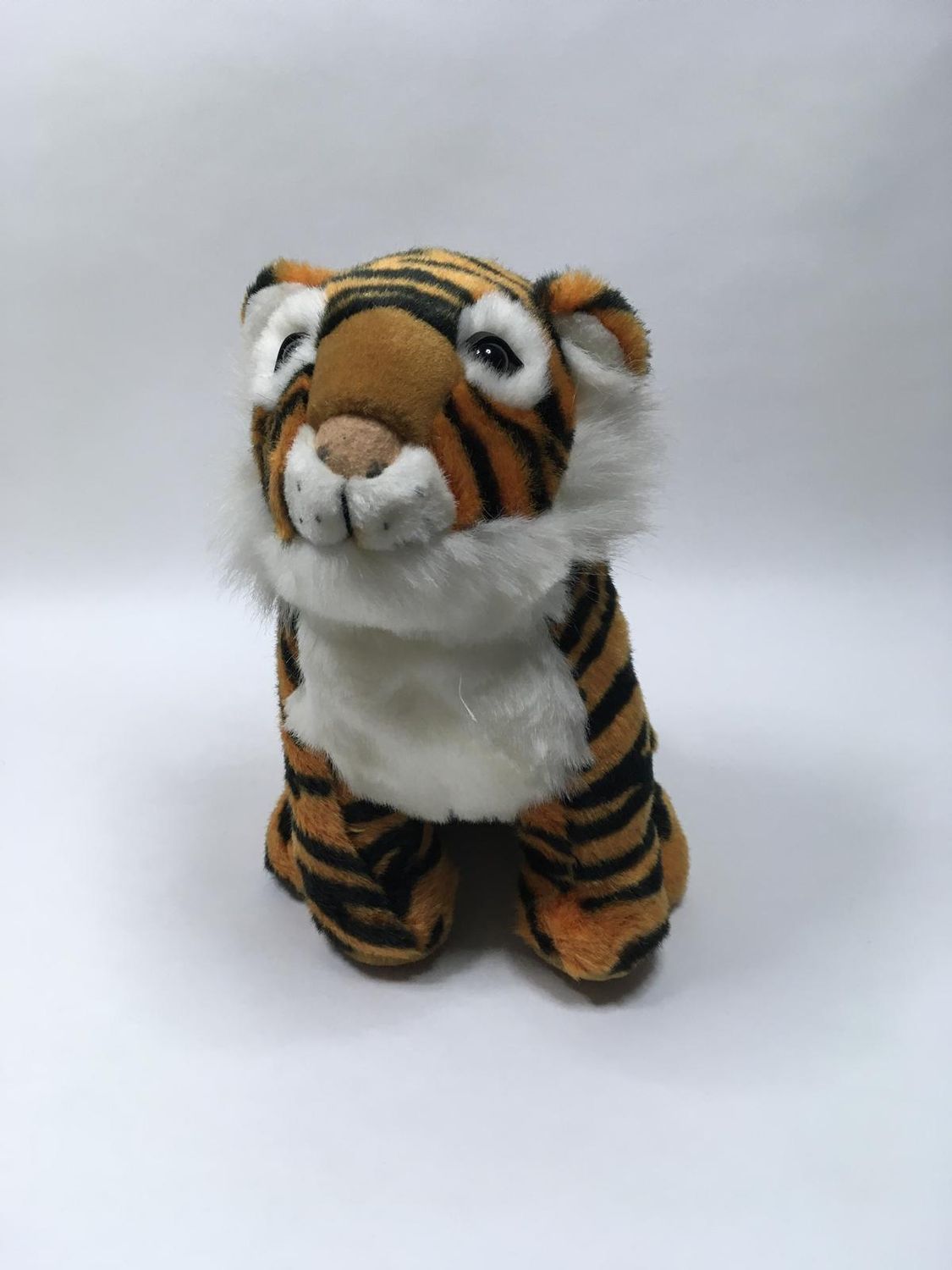 Tiger Knuffel sitzend 40 cm Sammlerstück