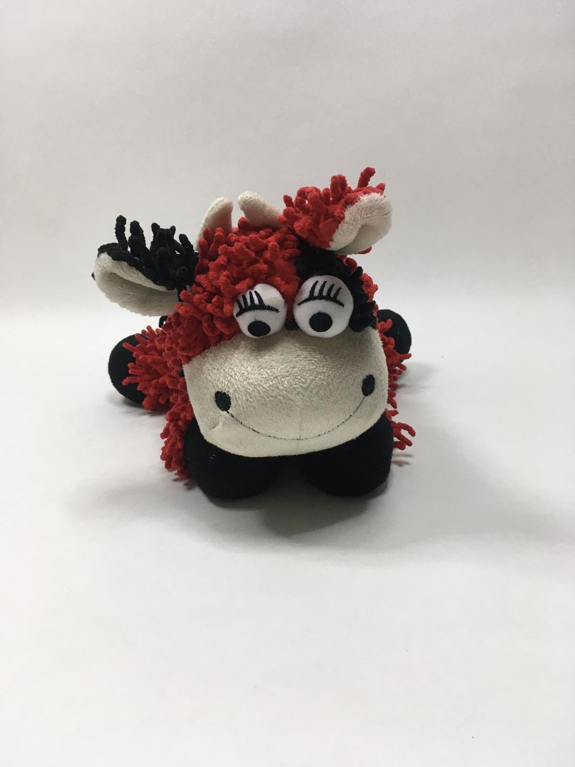 Kuh Knuffel sitzend 28 cm Rarität