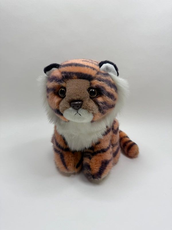 Tiger Knuffel sitzend 27 cm Sammlerstück