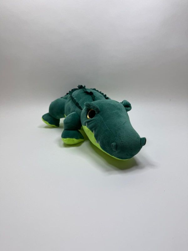 Krokodil Knuffel liegend 49 cm selten