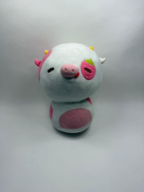 Kuh Erdbeerkuh Mewaii stehend 40 cm Sammlerstück