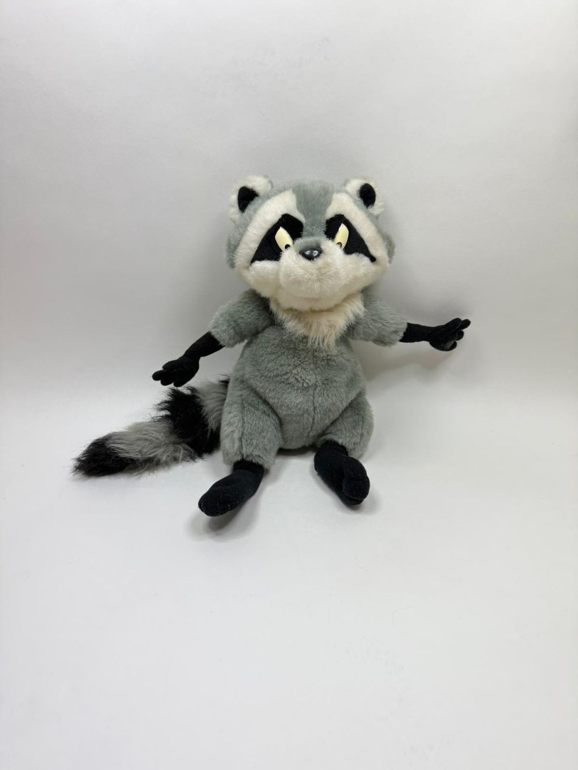 Disney Pocahontas Waschbär Meeko mit Funktion Mattel stehend 35 cm selten