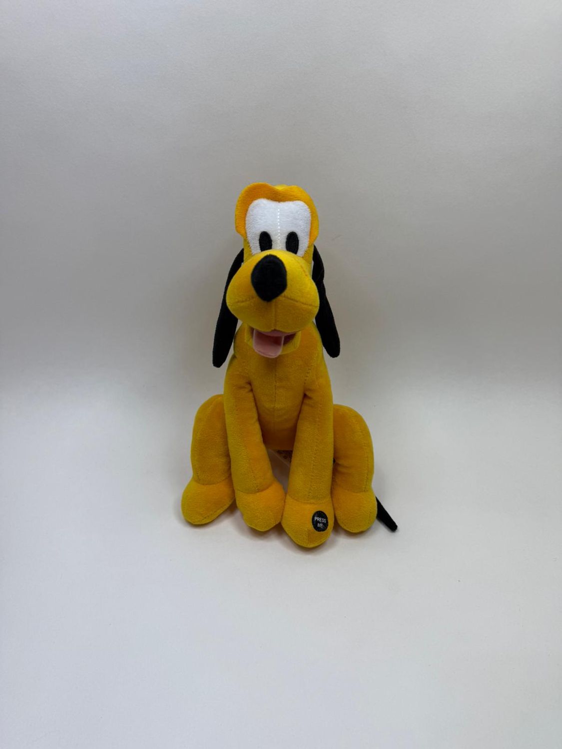 Disney Pluto Hund mit Sound sitzend 30 cm selten